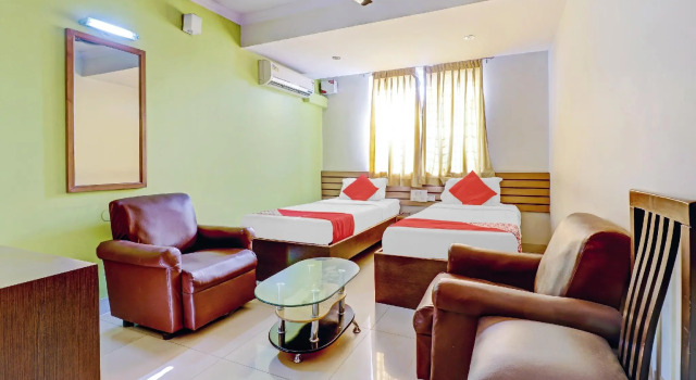 OYO 79381 Dm Residency, Rezervovat Hotel Hotely v Bangalore s parkováním, Parkování