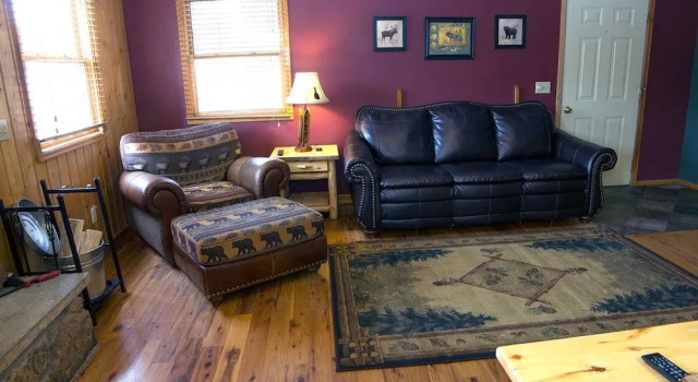 Lazy R Cottages: 17, Забронировать Отель Эстес-Парк Rocky Mountain National Park, рядом с Trout Haven Fishing Pond