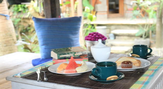 Desa Cepaka Homestay, Rezervovat Hotel Hotely v Bali se snídaní, Snídaně
