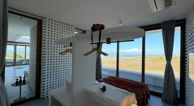 Люкс Luxury с балконом и с видом на море Pousada Mestizo