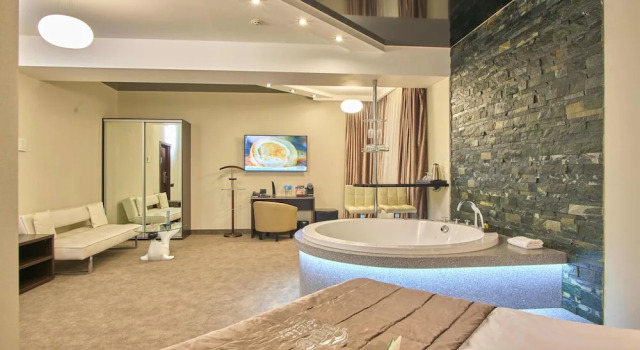 Suite Hotel & Spa NEMO with dolphins