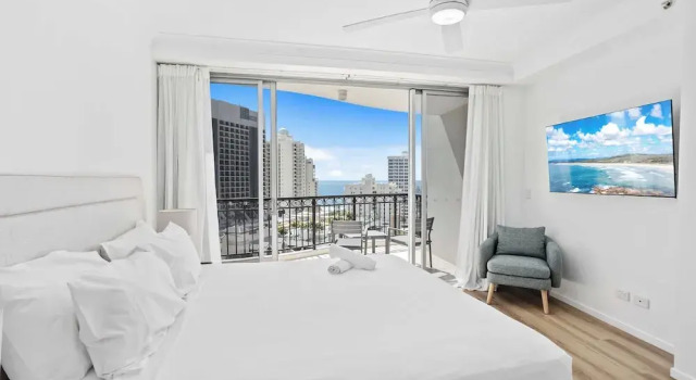 12th Floor Ocean Views in Chevron Towers, Prenota Appartamento Hotel a Queensland con parcheggio, Parcheggio