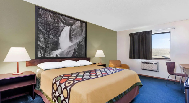 Двухместный номер Standard Super 8 by Wyndham Livingston Yellowstone