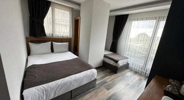 Трёхместный номер Standard с видом на море Emay Otel
