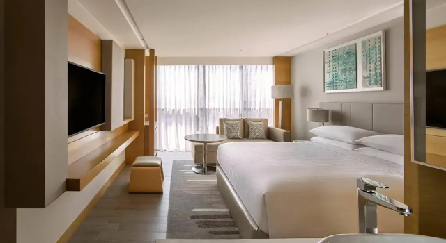 Двухместный room клубный Kota Kinabalu Marriott Hotel