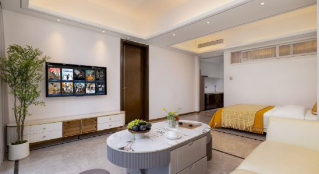 Семейный люкс Aihai Mianguangli | Floating - All-Sea-View Light Residence (Hui Dong Xunliao Bay Sea World Store)