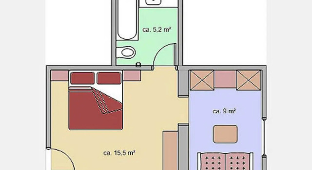 Люкс Hotel Appartement Roggal