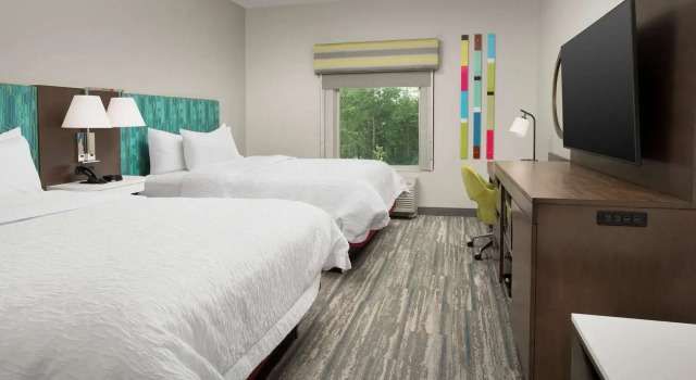 Номер Standard Hampton Inn & Suites Charlotte Airport Lake Pointe