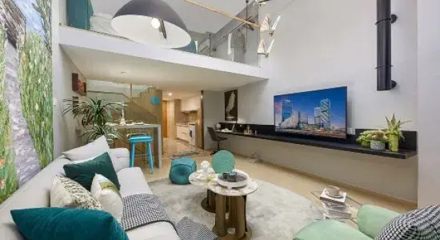 Люкс Дуплекс с красивым видом из окна Boke XinZhu Boutique Apartment