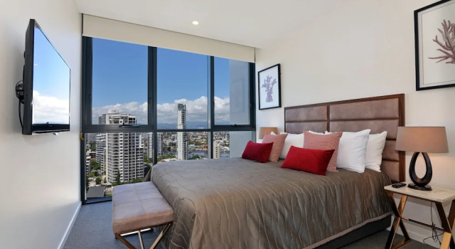 Апартаменты c 1 комнатой с балконом и с видом на океан Ruby Gold Coast by CLLIX