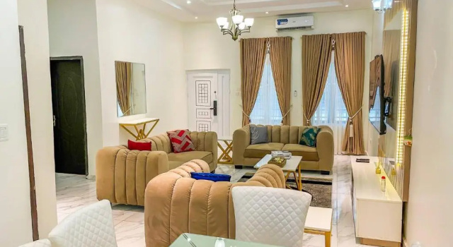 4 Bedroom Luxury Entire Apartment With Wifi, Prenota Appartamento Lekki Peninsula 2 Nigeria