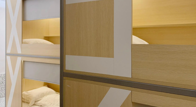 Кровать в общем номере (женский номер) Weflow Hostel（xintiandi）