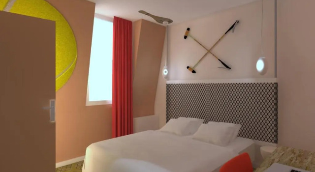 Семейный номер Standard Greet By Accor Boulogne Billancourt Paris