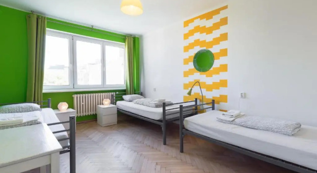 Трёхместный номер Patio Hostel