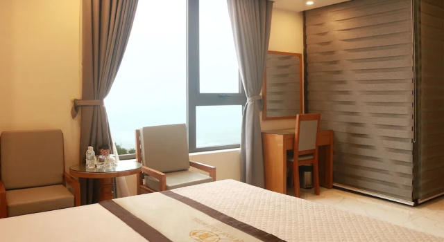 Двухместный номер Deluxe рядом с пляжем Thanh Binh Gold Hotel