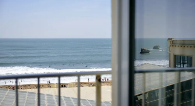 Двухместный полулюкс с видом на океан Hôtel Le Windsor Biarritz