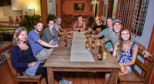 Seng i sovesal Macondo Hostel
