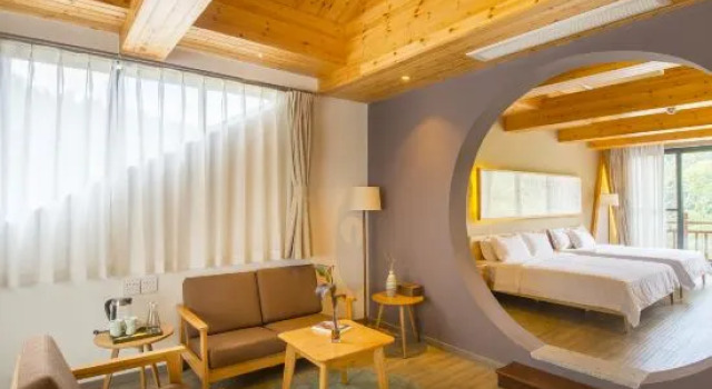 Люкс Tonglu Duyouchu Wenquan Homestay (OMG Heartbeat Paradise)