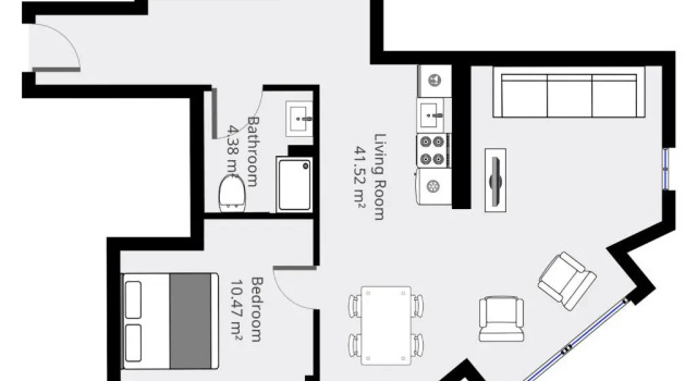 Апартаменты The Lakes apartments by Daniel&Jacobs