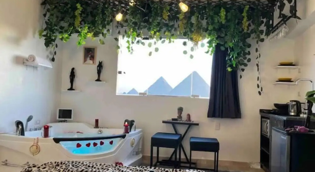 Pharaoh pyramids view, Rezervovat Hotel Gíza 