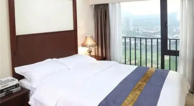 Люкс с 2 комнатами с видом на море Hailing Island Banxia Time Holiday Villa (Yangjiang Poly Yintan Branch)