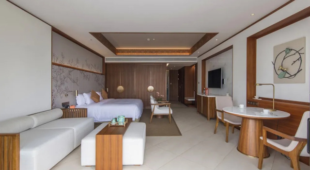 Двухместный номер Standard с балконом и с красивым видом из окна Angsana Zhuhai Phoenix Bay