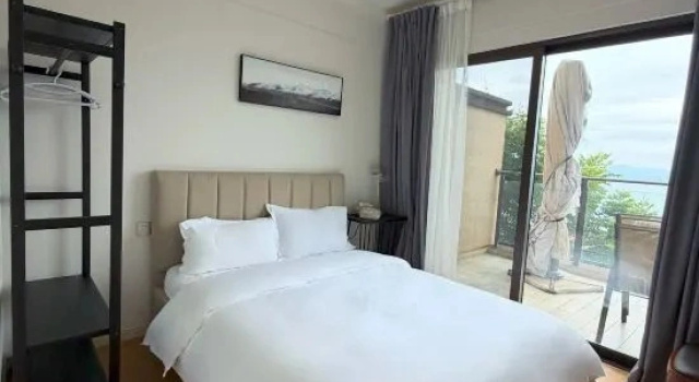 Люкс с 2 комнатами с видом на озеро Guanli Designer Homestay