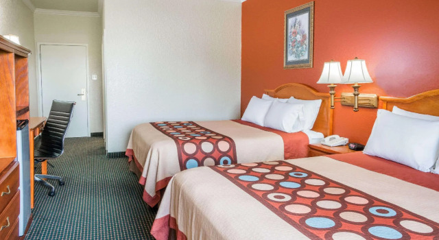 Четырёхместный номер Standard Super 8 by Wyndham Brookshire TX