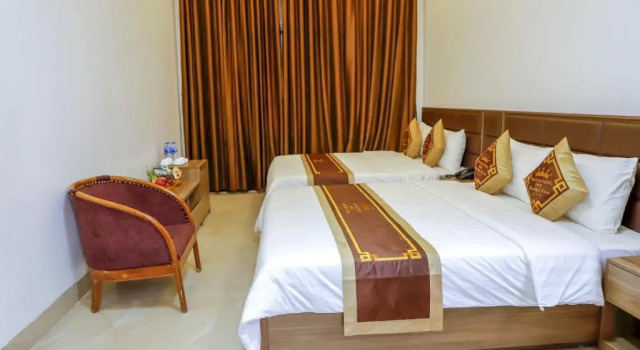 Двухместный номер Standard с видом на сад Vạn Xuân Royal Hotel