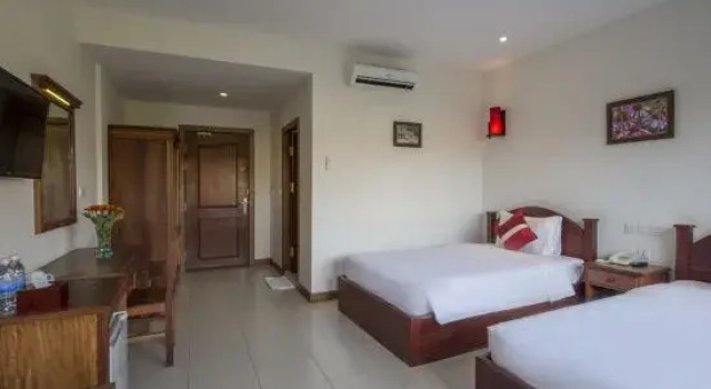 Одноместный номер Deluxe с балконом и с красивым видом из окна Kouprey Hotel