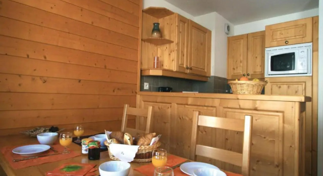 Студия Résidence Lagrange Vacances les Chalets du Galibier 1 et 2