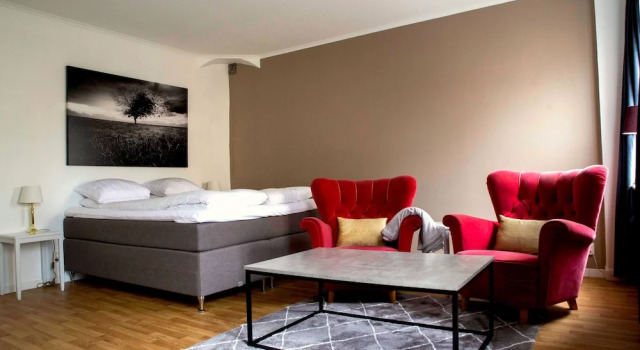 Апартаменты Standard Eksjö Stadshotell Annex