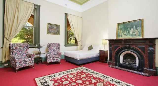 Номер Standard с красивым видом из окна The Priory Beechworth
