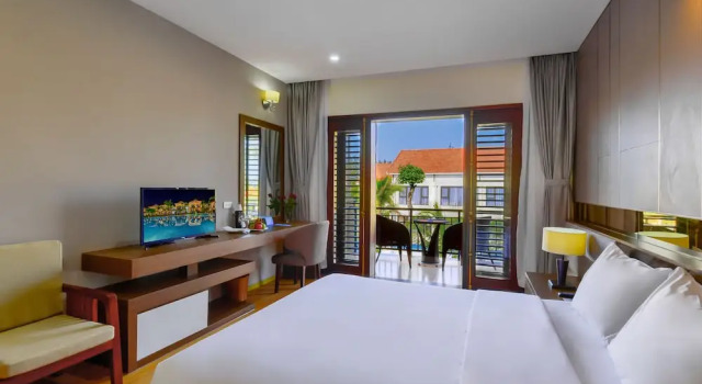 Двухместный номер Deluxe с красивым видом из окна MANLI Resort Quảng Bình