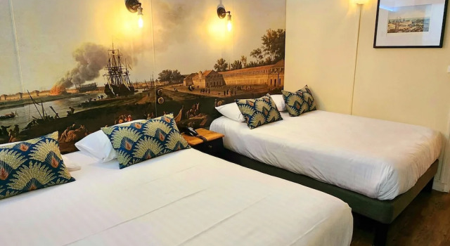Четырёхместный номер Standard Hôtel La Fayette