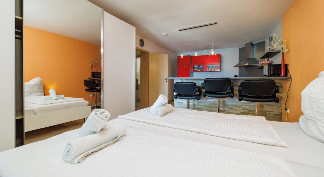 Студия с балконом Villa Ivka