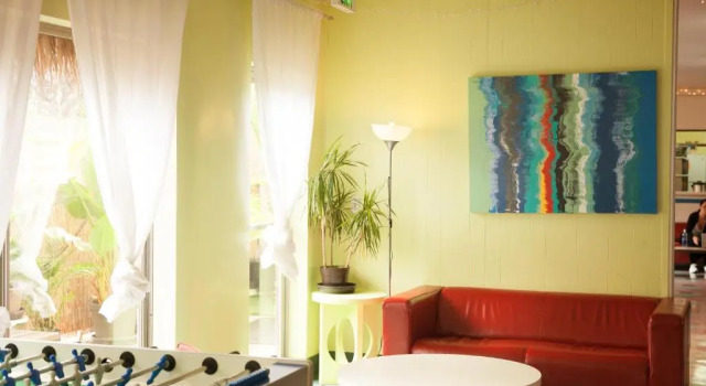 Кровать в общем номере Banana Bungalow West Hollywood Hotel & Hostel