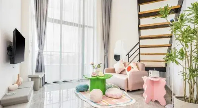 Четырёхместный люкс Дуплекс с видом на город Zhaoqing · Starisland  Starisland Family Lakeview Hotel (Qixingyan East Gate Square Branch)