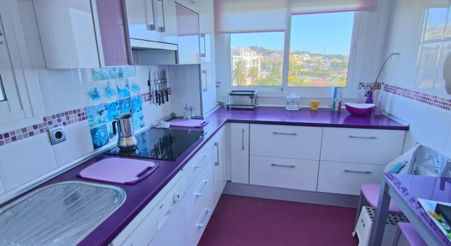 Номер Standard Дуплекс с 3 комнатами с балконом и с частичным видом на море Calypso Penthouse