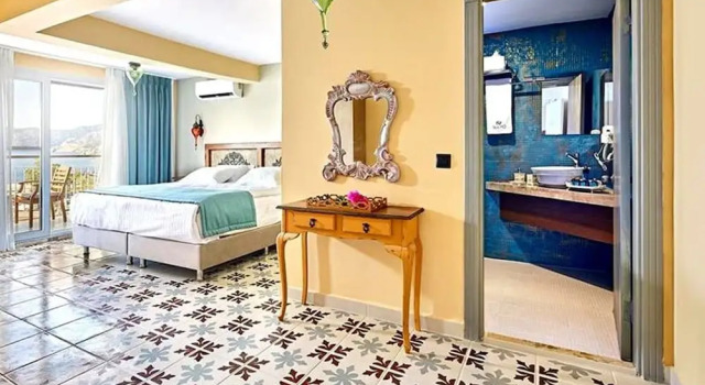 Двухместный номер Deluxe с видом на море Fİ Light Solto Boutique Beach