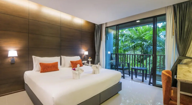 Номер Deluxe с балконом и с видом на сад Aree Tara Ao Nang Krabi