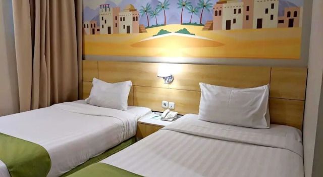 Supérieure double chambre Lorin Syariah Hotel Sentul