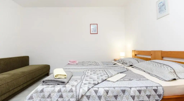 Апартаменты с 2 комнатами с видом на море Apartmani Tomo
