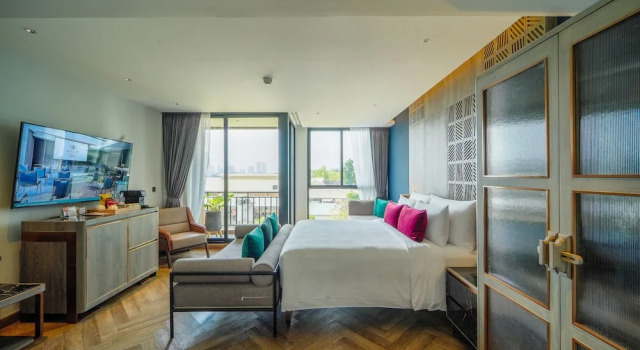 Номер Deluxe Ten Six Hundred, Chao Phraya, Bangkok by Preference, managed by The Ascott Limited