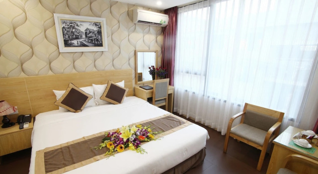 Двухместный номер Deluxe Blue Pearl Hanoi Hotel
