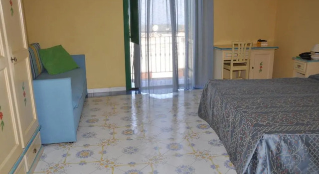 Standaard Tweepersoonskamer uitzicht op zee Hotel Savoia