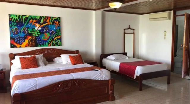 Confort triple chambre 1 chambre Vue sur cour Hotel Yurupary AMAZONAS