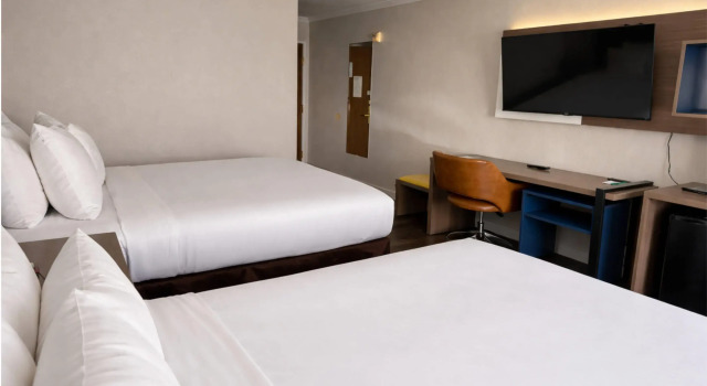 Четырёхместный номер Standard Econo Lodge Inn & Suites Santa Rosa South
