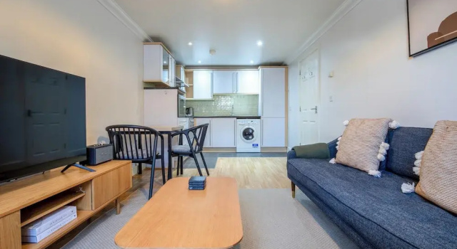 Kensington & Earls Court 1 bed Apartment - 4 Guest, Varaa Huoneisto Asunnot kohteessa Merseyside, Huoneisto