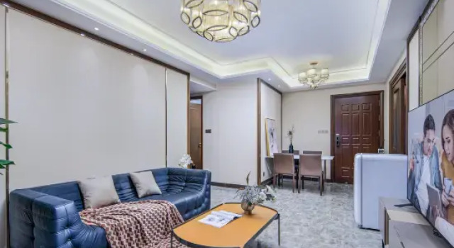 Люкс с 2 комнатами Alan Cloud Mansion Suite Hotel in Jiefangbei, Hongyadong,Chongqing
